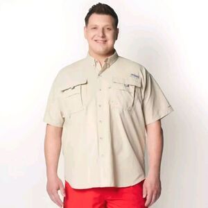 Columbia Men’s PFG Bahama™ II Short Sleeve Shirt - Big& Tall Size 3X